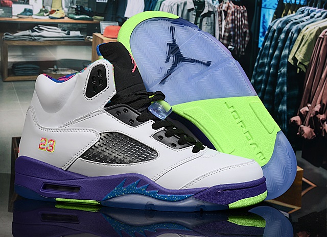 Women Jordan Shoes 5 Grade AAA bel-air